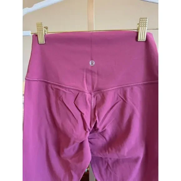 Lululemon Align High-Rise Pant 25” Washed Mauve Size 6 - Picture 5 of 7